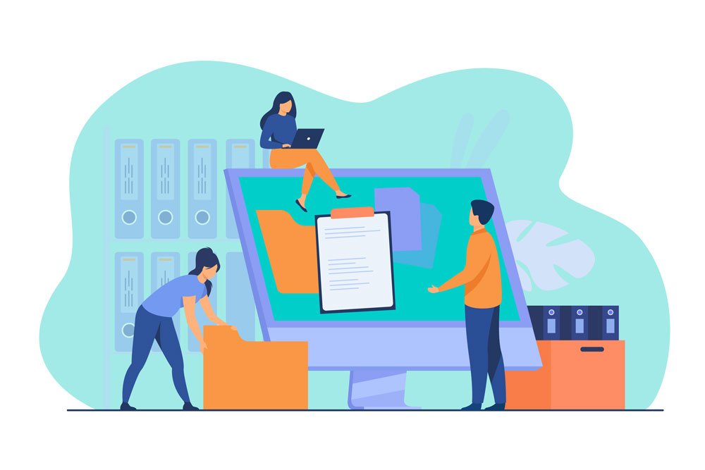 Illustration for 21- Speaking is easier and faster, but for many reasons you must document important and necessary matters in writing.