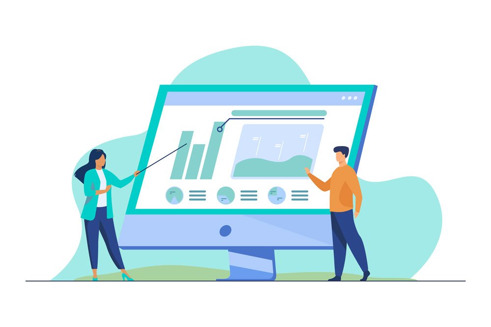 Illustration for 32- Look after your business! Measure, evaluate, review, and analyze.
